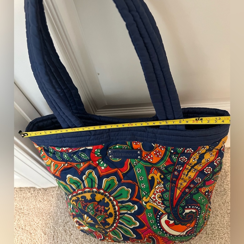 Vera Bradley Venetian Paisley Reversible Bag - Picture 7 of 13